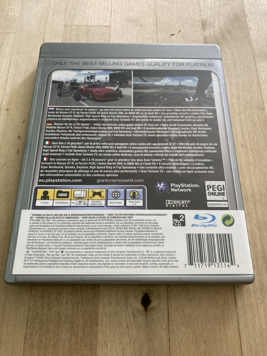 Sony Giochi: PS 3 Gran Turismo 5 Prologue – Nuovo (secondo la descrizione) da Zürich venduto da msxmsx 2