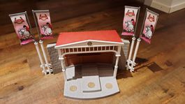 Schleich Pferde: Siegerehrungsarena / Podestplatz / Rennbahn