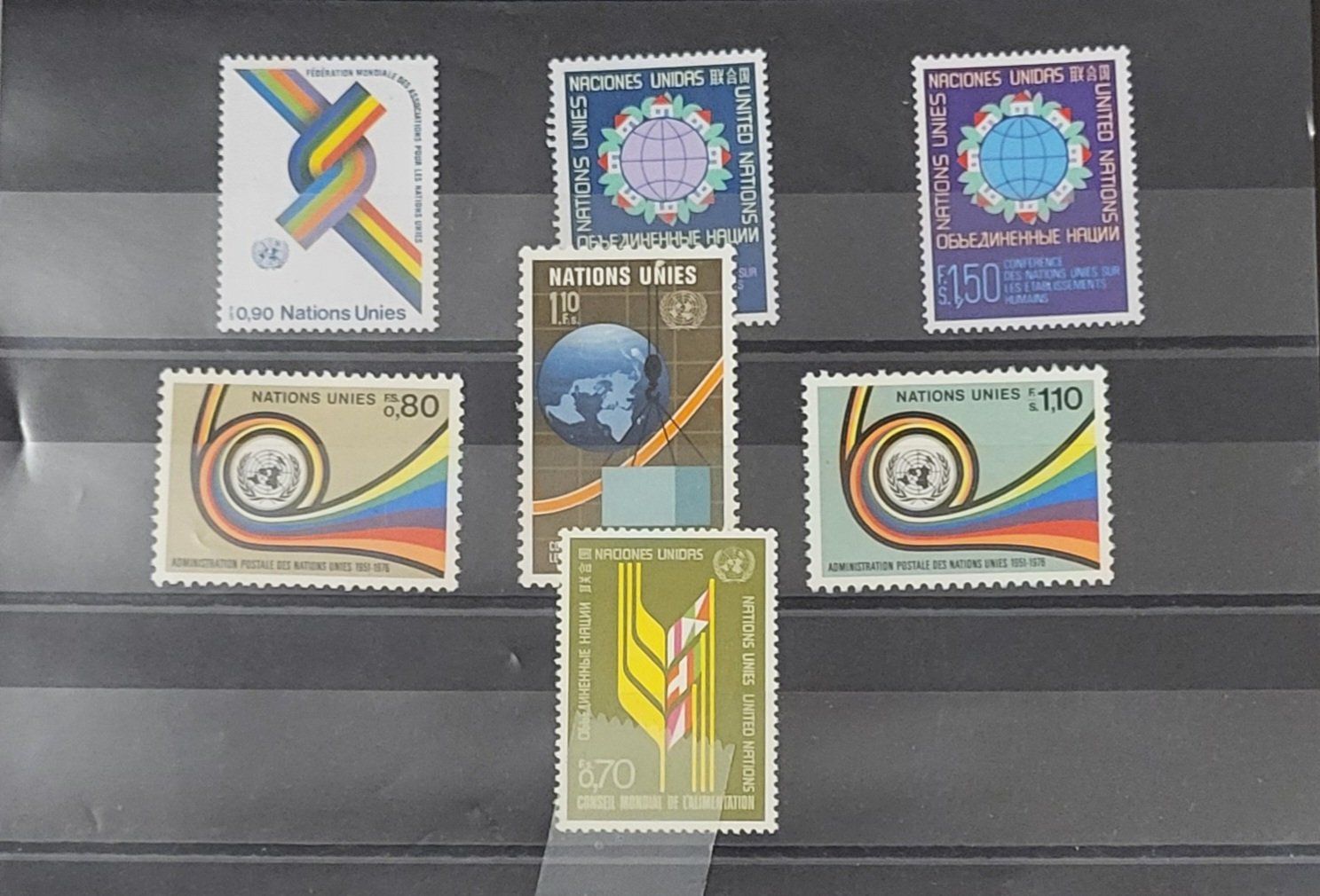 Tutti i francobolli: United Nations UNO 1976 postfrisch ** – Nuovo (secondo la descrizione) da St Gallen venduto da Stampsalshobby