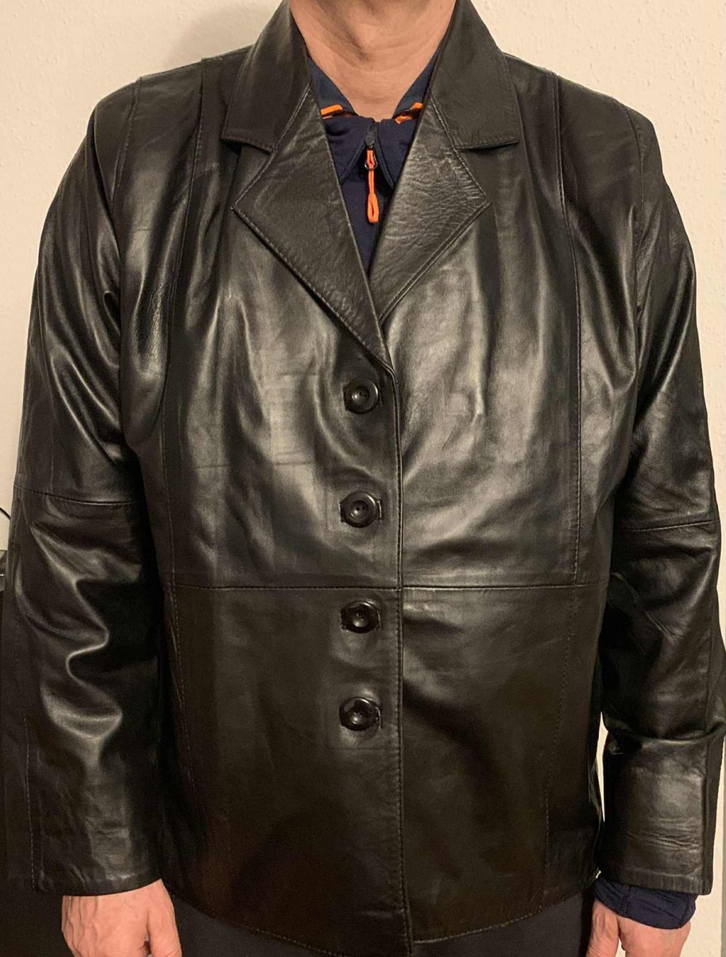 Vestes: Leder jacke Soft Lamm Fabrikneu Neu L   post 9.- – Neuf avec emballage d'origine à Bern par waves0