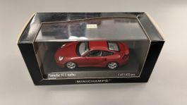 Minichamps Porsche 911 Turbo (996) Rot, Jahr 2000, Top! 1:43