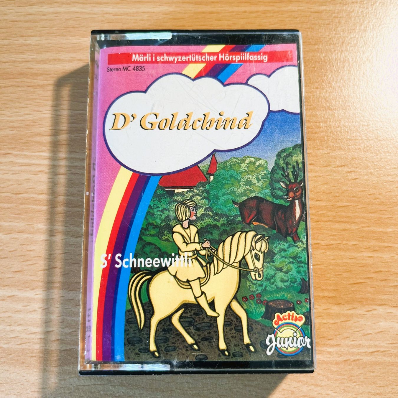 Musicassette: MC - D'Goldchind - S'Schneewittli - Dialekt – Usato da Amlikon-Bissegg venduto da riestig