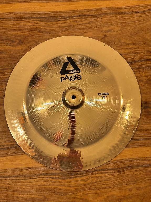 Musikinstrumente: Paiste alpha 18 China – Gebraucht aus ebikon von Caru15 1