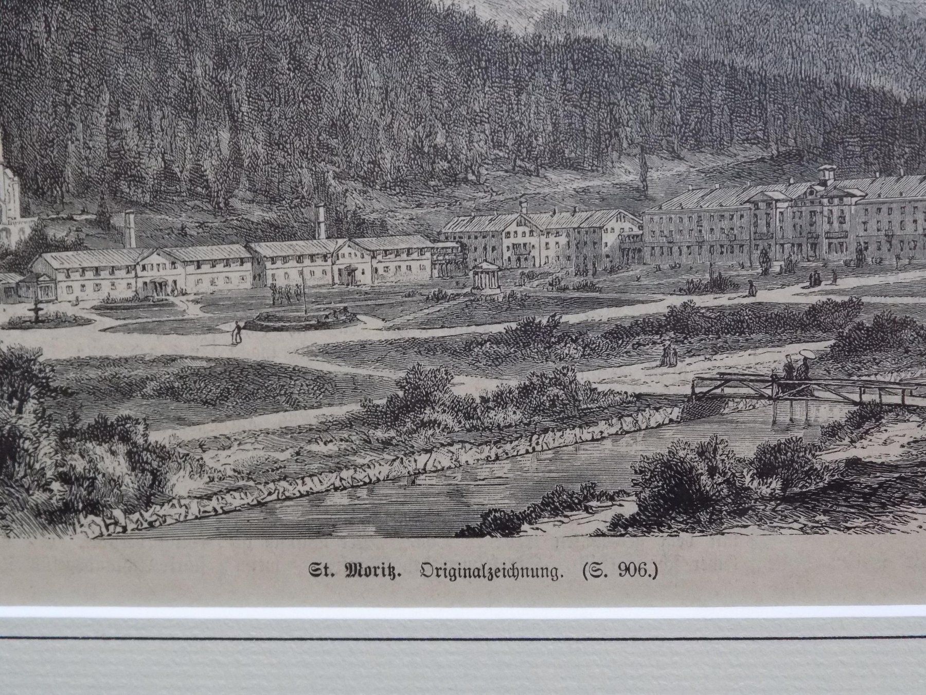 Stiche: St. Moritz im Engadin – Gebraucht aus Risch von Antikfee 4