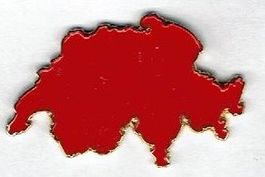 Schweiz Umriss Pin