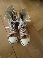 Braune Converse All Stars High Schuhe, Grösse 39