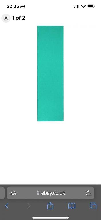 Skateboards: Enuff Skateboard Griptape Farbe Teal – Usato da Zürich venduto da SEri_5H