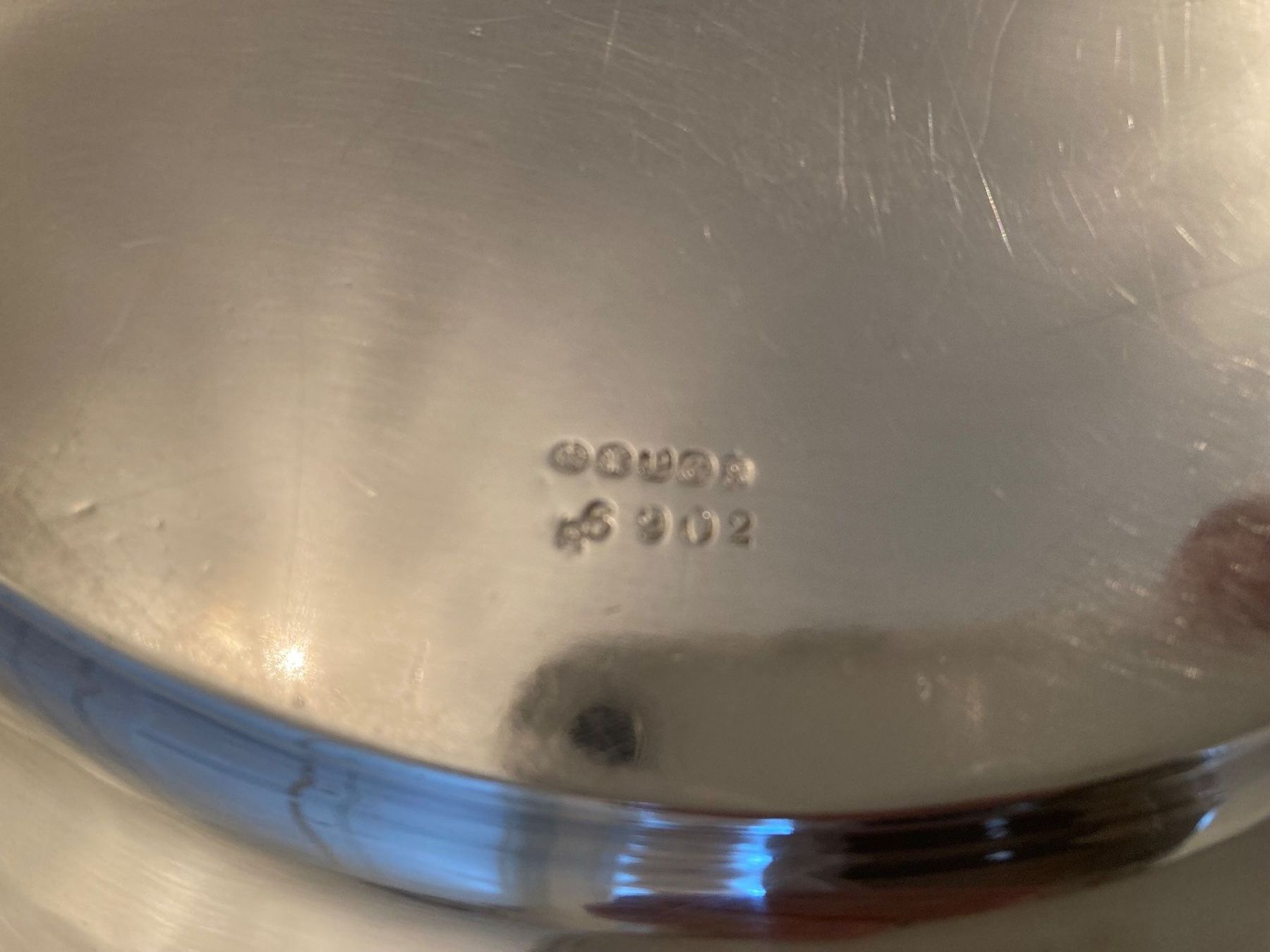 Piatti di portata: TABLETT VIDEPOCHE mit GRECA, 20x15 cm, versilbert – Usato da Zürich venduto da kostbares 4