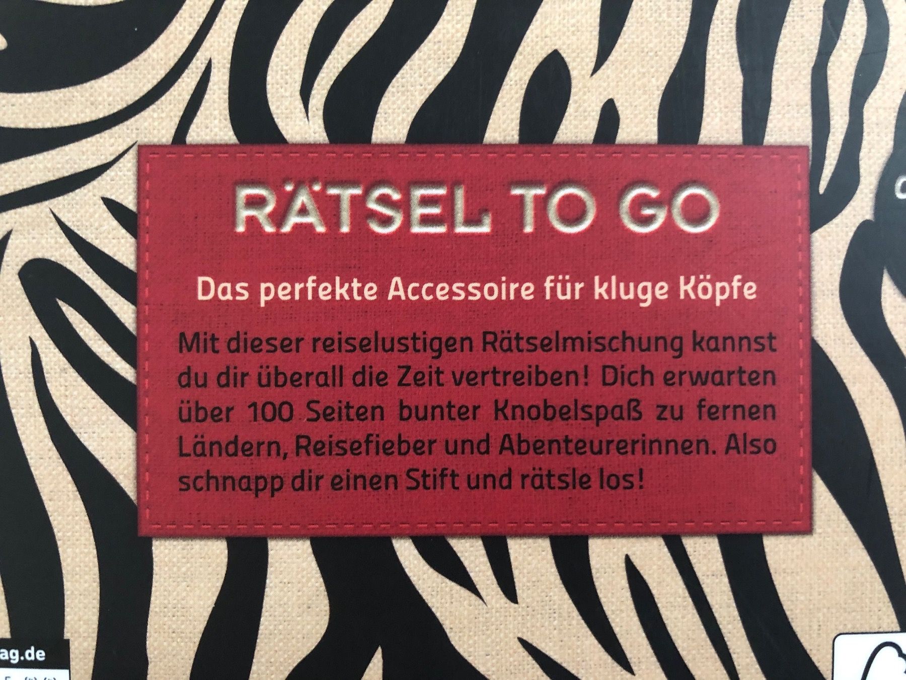 Giochi: Rätsel für Unterwegs – Nuovo e nell'imballaggio originale da Zürich venduto da sel_9kd 2