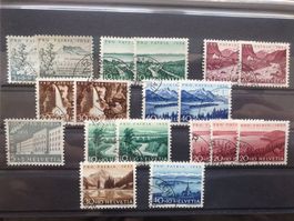 Pro Patria 1954 / 55 gestempelt