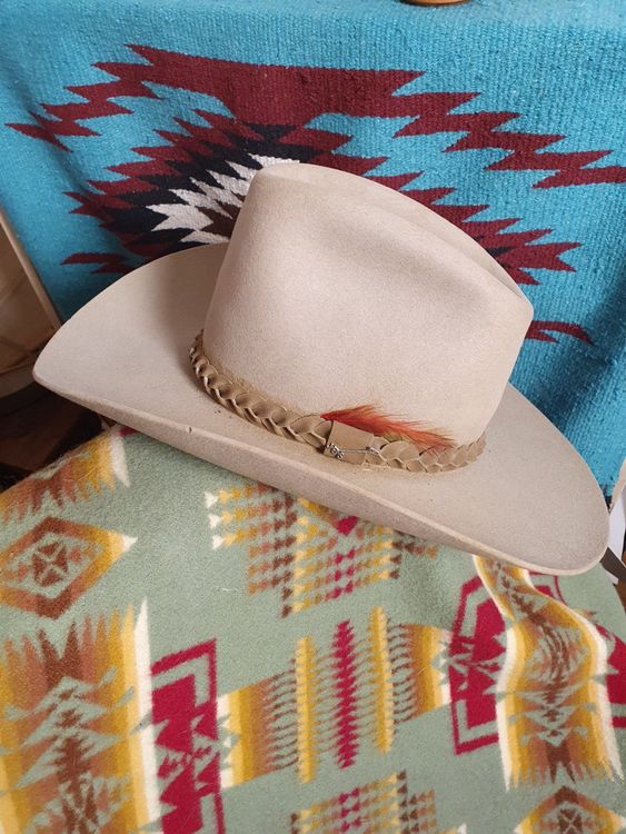 Chapeau cowboy Stetson original 4 X Beaver 1980s western hat (Gebraucht ...