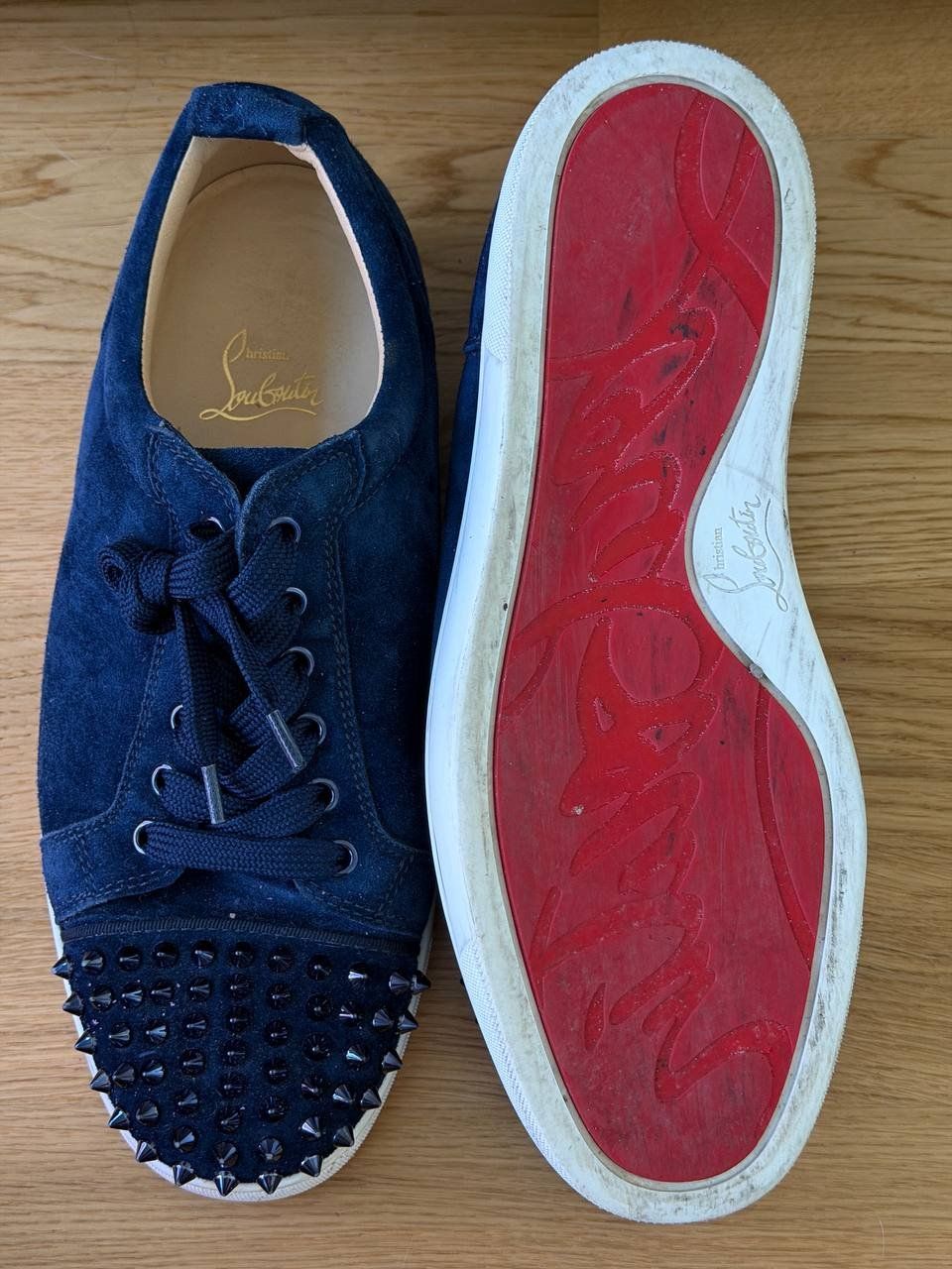 Christian Louboutin Scarpe da uomo: Baskets Christian Louboutin "Louis Junior Spikes" – Usato da Cologny venduto da Nayiri 3