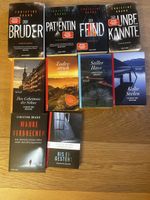 Christine Brand Krimis, 10 Stueck, guter Zustand