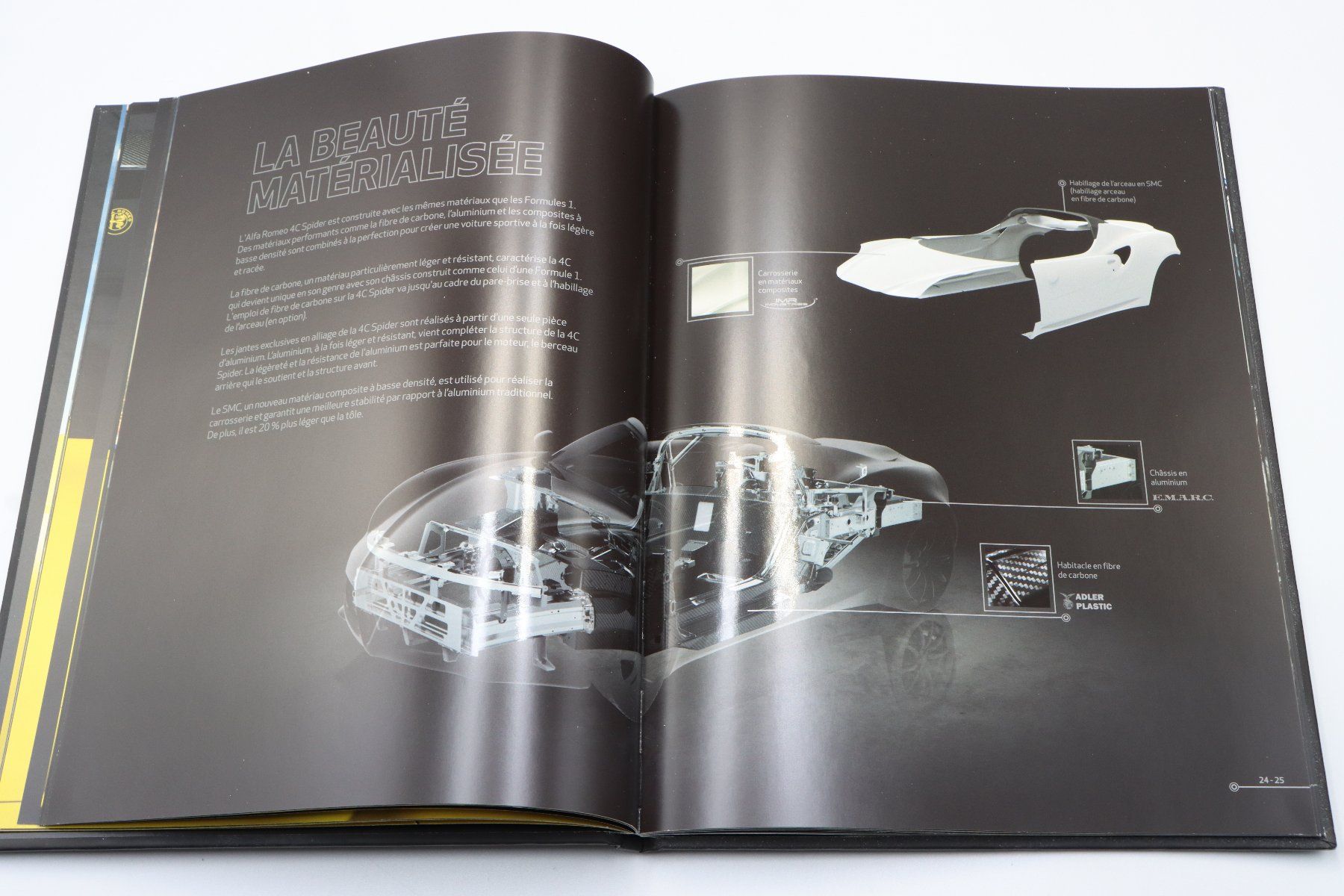 Alfa Romeo Documenti: Alfa Romeo 4C Spider 2016 Hardcover Prospekt – Usato da Bühl b.Aarberg venduto da Collectorpassions 4