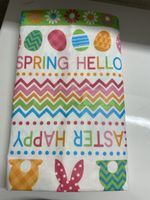 130x180 cm Colorful Easter Spring Tablecloth Decoration