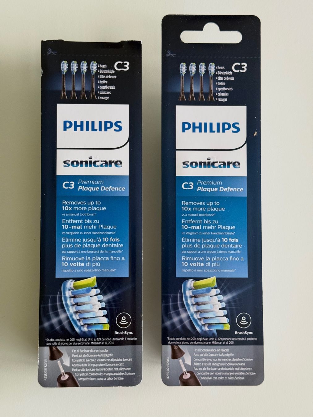 Philips Sonicare Cura dei denti: PHILIPS  Sonicare C3 Ersatzbürsten -- 8 Stück – Nuovo e nell'imballaggio originale da Morges venduto da gim_z6hz