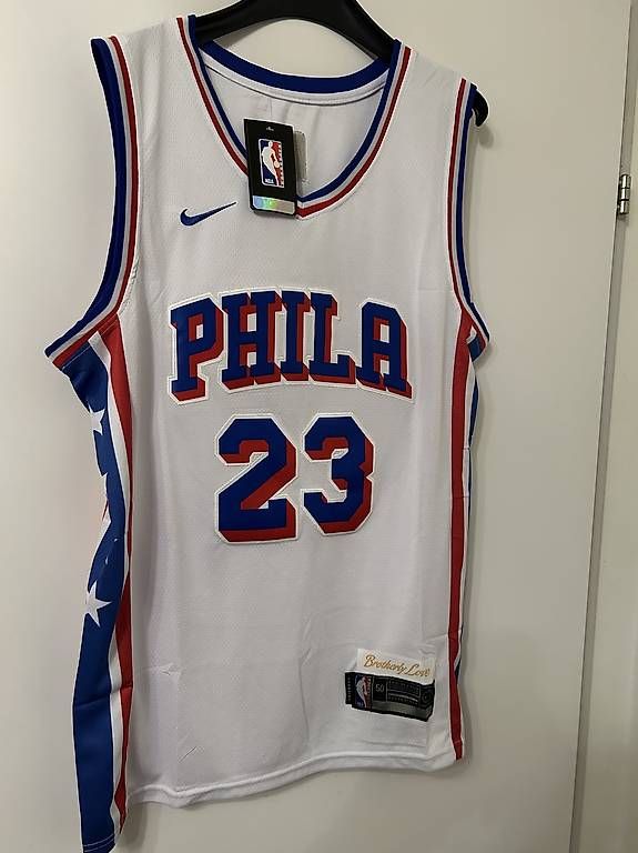 Leibchen & Hosen: Phila 76ers #23 James Jersey – Neu und originalverpackt aus Effretikon von PrimeTimeB