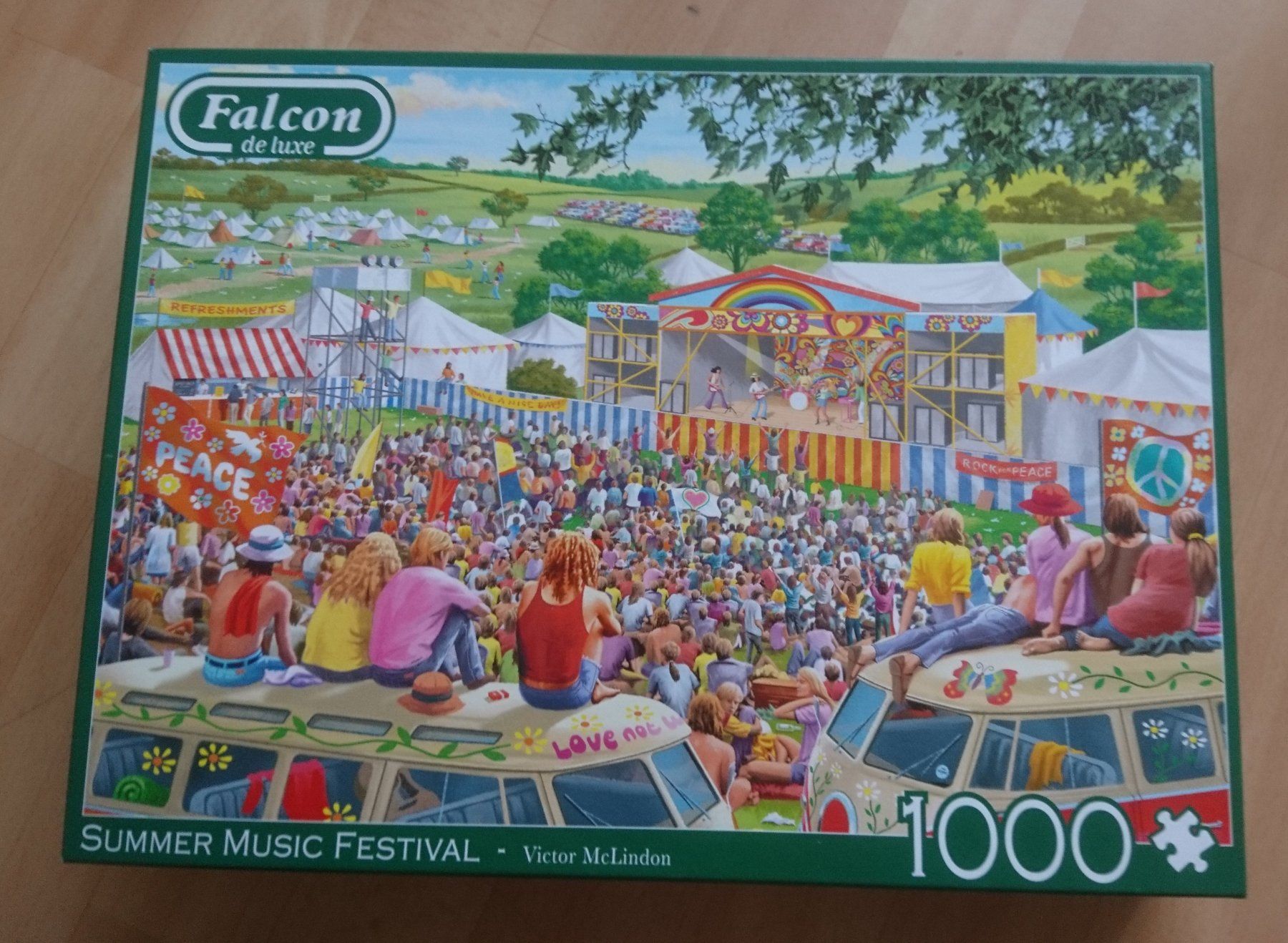 Puzzle: 3er Set Puzzles: Schmidt, Trefl, Falcon - 1000 Teile – Usato da Schüpfen venduto da ardiphne 2