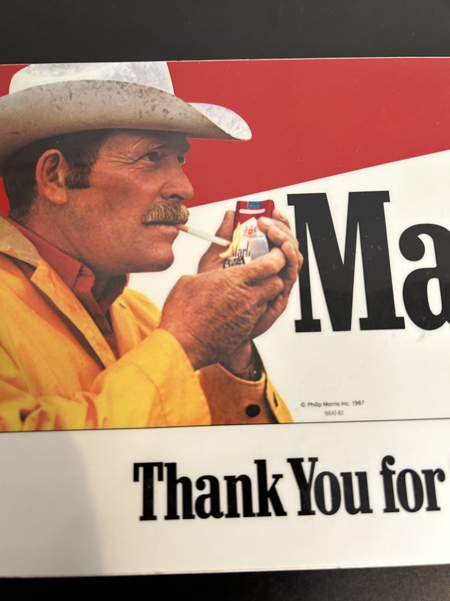 Marlboro Tabac à priser: Marlboro Cowboy Aufkleber – D'occasion à Schliern b. Köniz par Trebesch 1