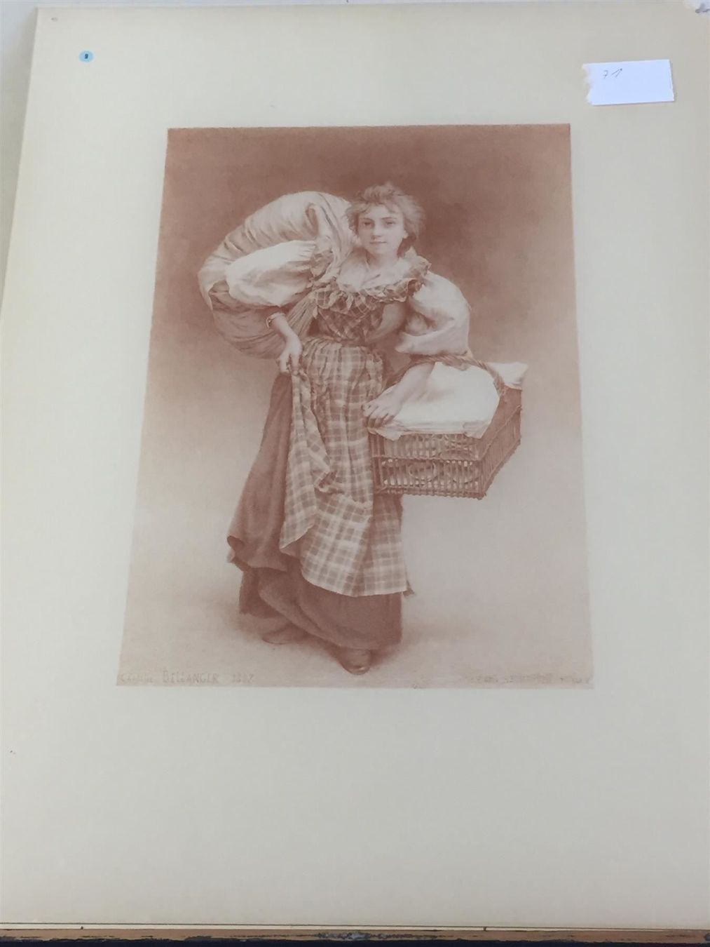 Grafiken & Lithographien: Camille Bellanger 1853-1923 Litho – Gebraucht aus Bern von Zauberkoenigin