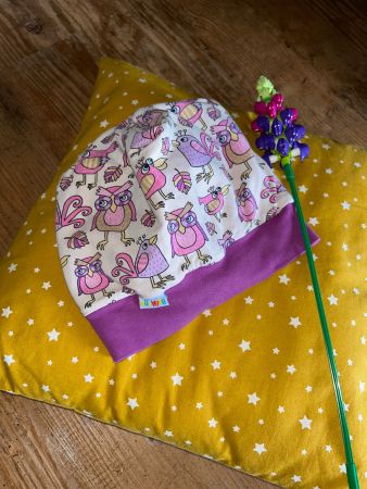 Coole Mütze mit Eulenmotiv Babauba