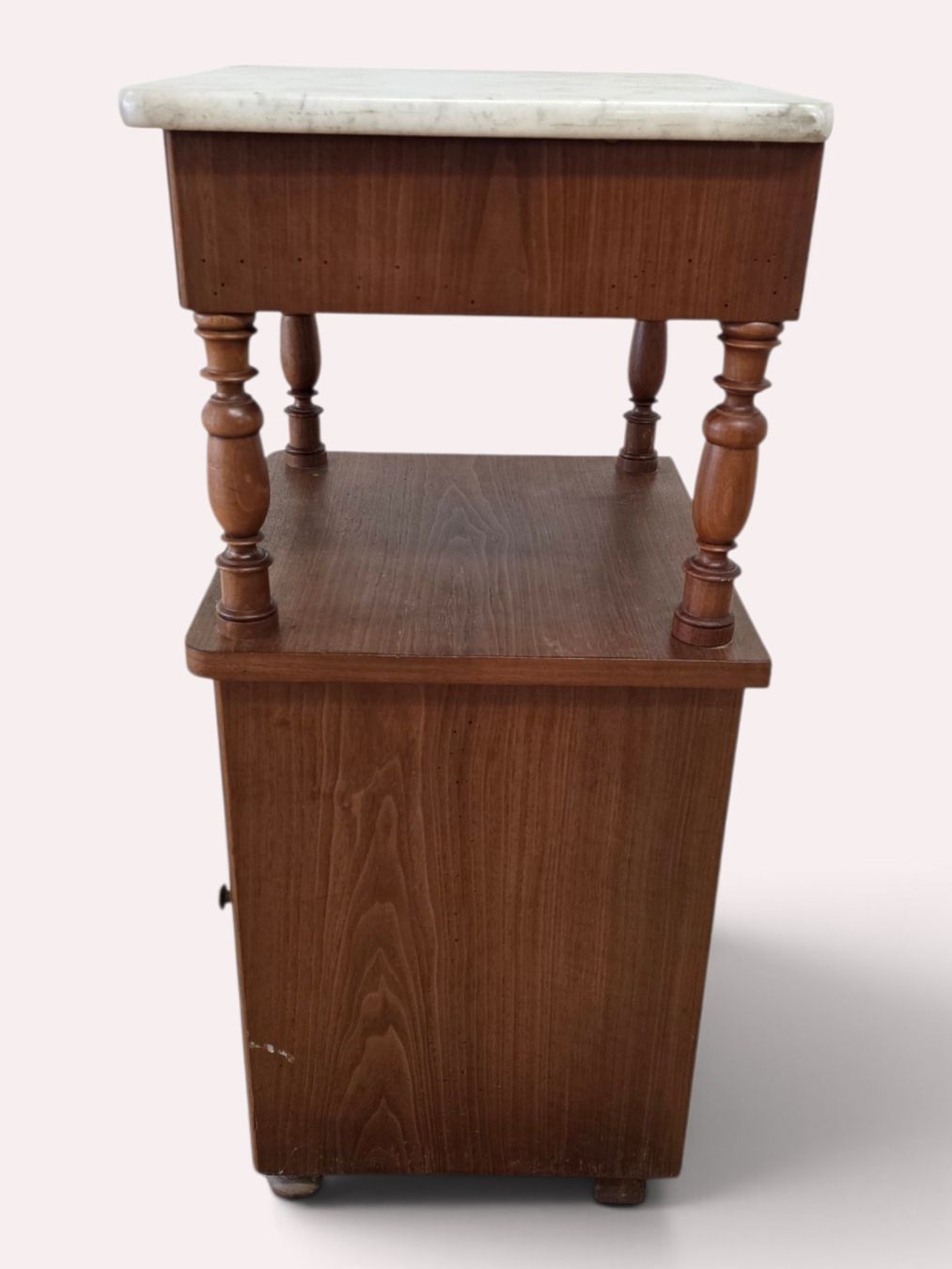 Tables de nuit: Nachttisch mit Marmorplatte Holz Schublade  – D'occasion à Rieden AG par RuvensBrocki 6