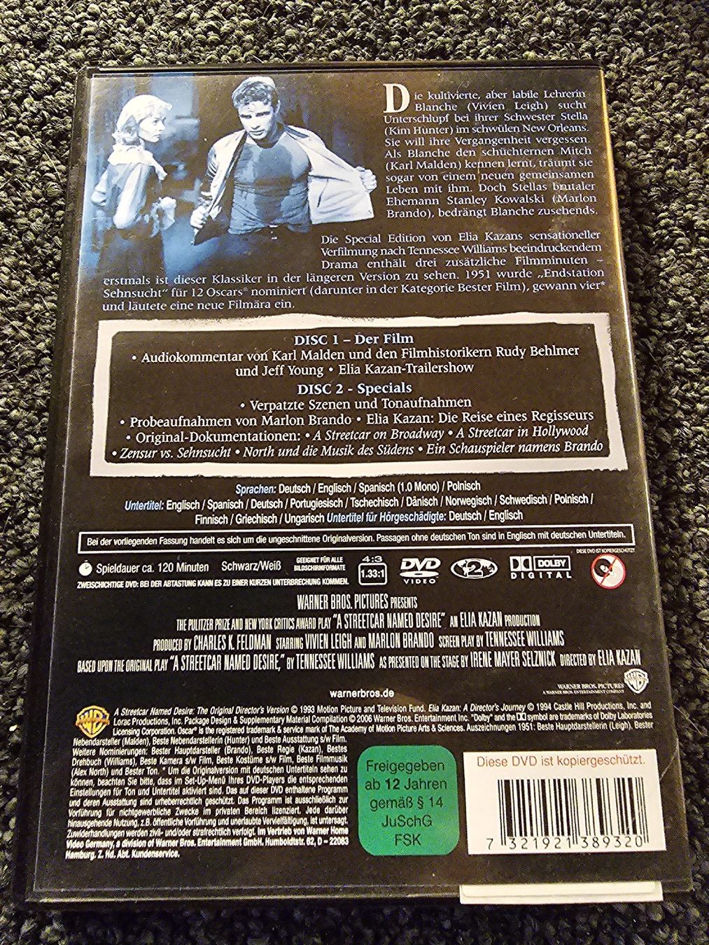 Alle DVDs: Endstation Sehnsucht (21806) – Gebraucht aus Ruswil von jan_bxl5 1