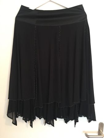 SCHWARZER DAMEN ROCK-SEHR ELEGANT & CHIC
