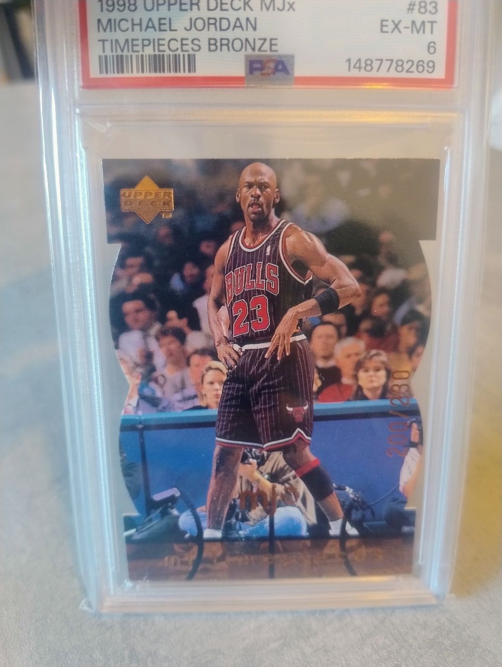 Nba Carte collezionabili: NBA Michael Jordan Timepiece Bronze PSA 6 – Nuovo (secondo la descrizione) da Martigny venduto da jul_7s5x 2