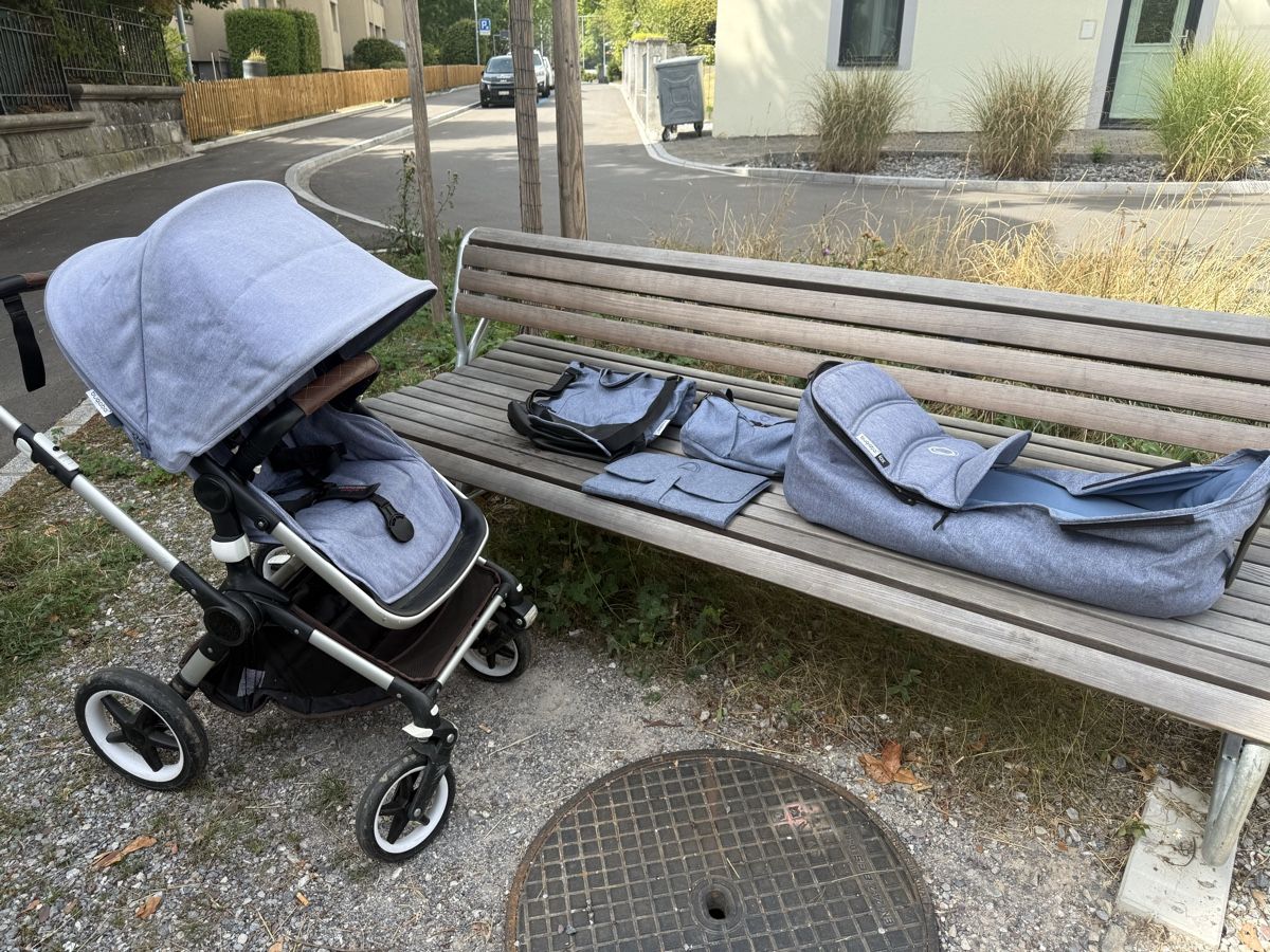 Bugaboo Carrozzine: Bugaboo Fox mit 2 wheel mode  – Usato da Thalwil venduto da Phoebe8800 1