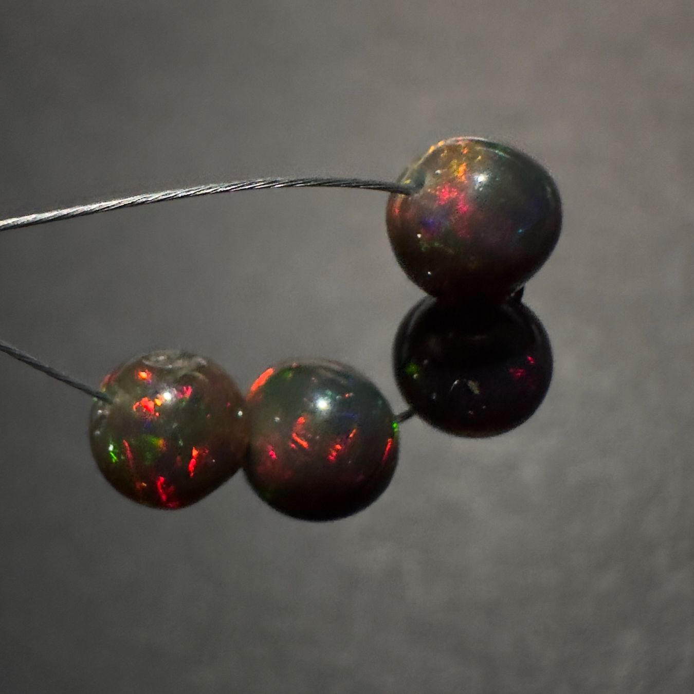 Pietre preziose: 2.97 ct - Natural Ethiopian Opal Beads - 4 Pcs – Nuovo (secondo la descrizione) da Zürich venduto da Yoohooz 9