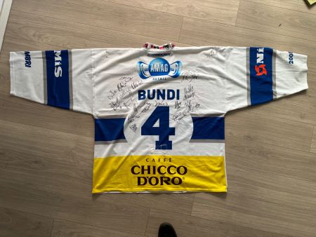 2008-09 HCAP Matchworn Trikot Bundi Ambri Piotta