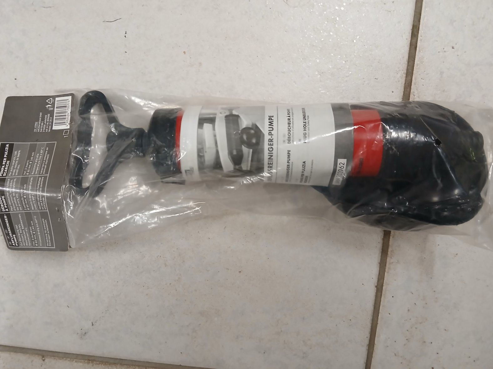 Alle Werkzeuge: Abflussreiniger-Pumpe POWERFIX – Neu (gemäss Beschreibung) aus Pfaffnau von lar_nw2l 1