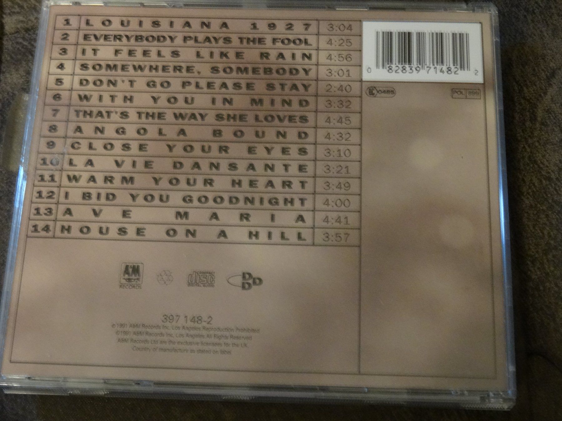 CDs: Aaron Neville - Warm your Heart CD – Gebraucht aus Olten von Disc-Ausverkauf 1