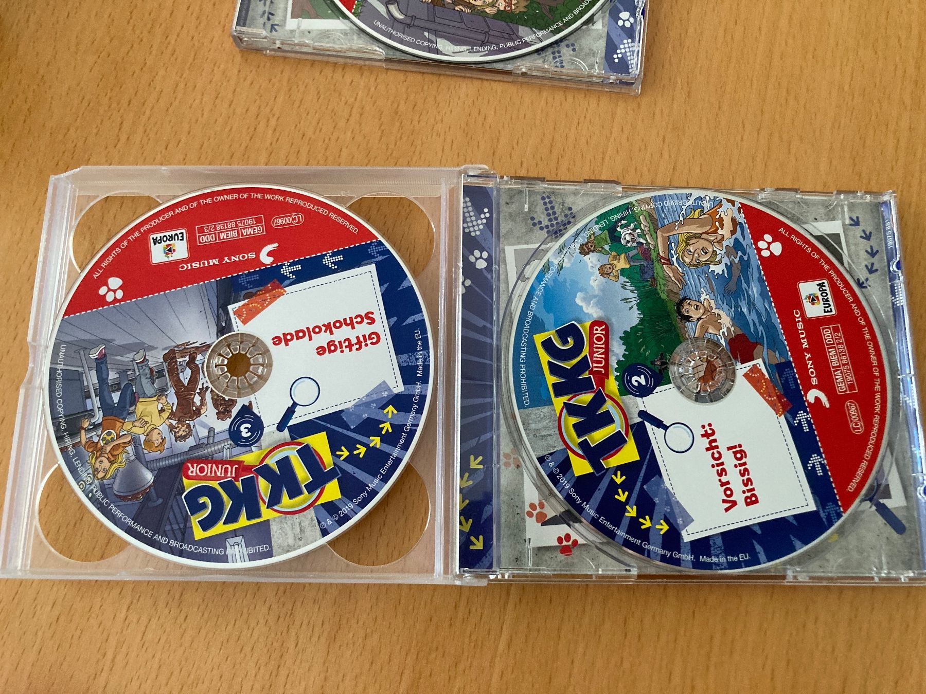 Hörbücher: TKKG Junior Box mit 3 Hörspielen, CDs – Gebraucht aus Gelterkinden von froggy80 3