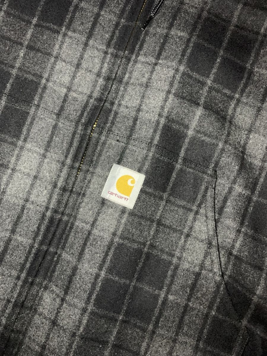Carhartt Jacken: Carhartt Active Jacket XL Black/Gray Plaid – Neu (gemäss Beschreibung) aus Brislach von edu_t6pq 1