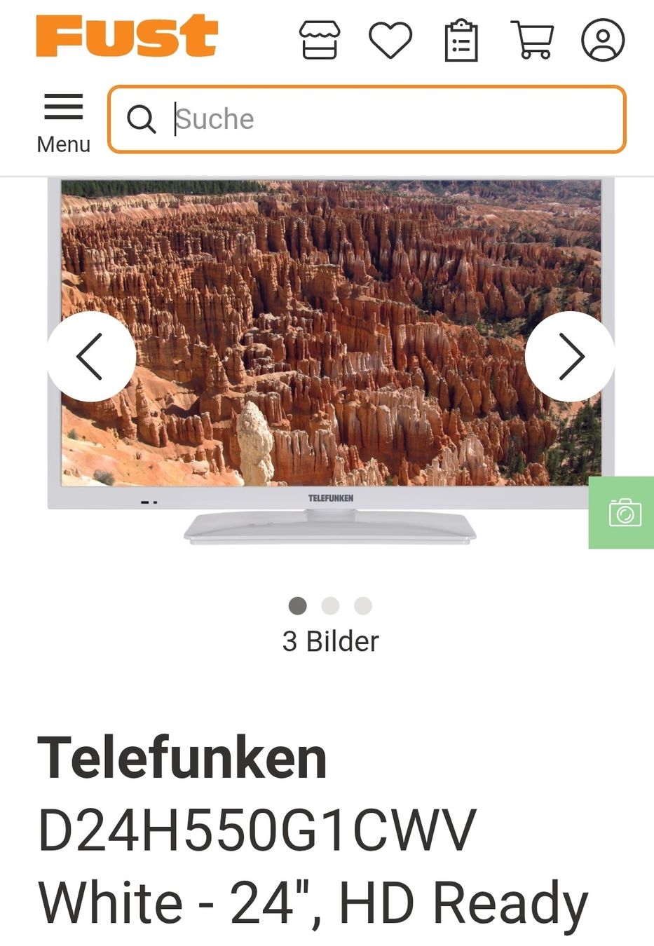 Telefunken Televisori: TV Gerät Telefunken – Nuovo e nell'imballaggio originale da Brunnen venduto da pepone08