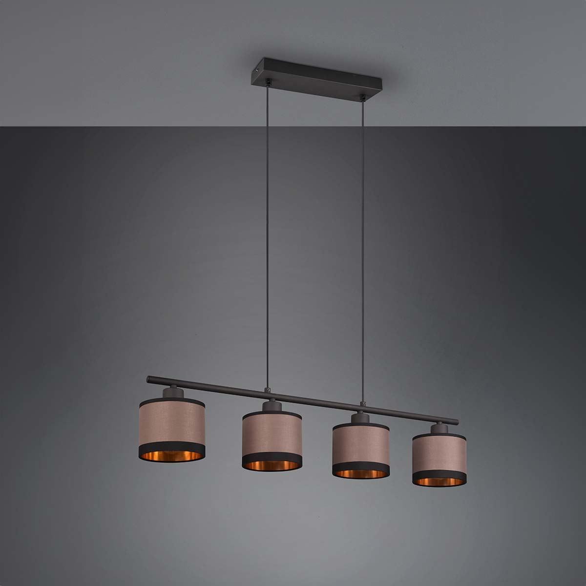 Lampadari & plafoniere: Pendelleuchte, 4er Spot, 75 cm x 12 cm – Nuovo (secondo la descrizione) da Kreuzlingen venduto da Smart-Light 2