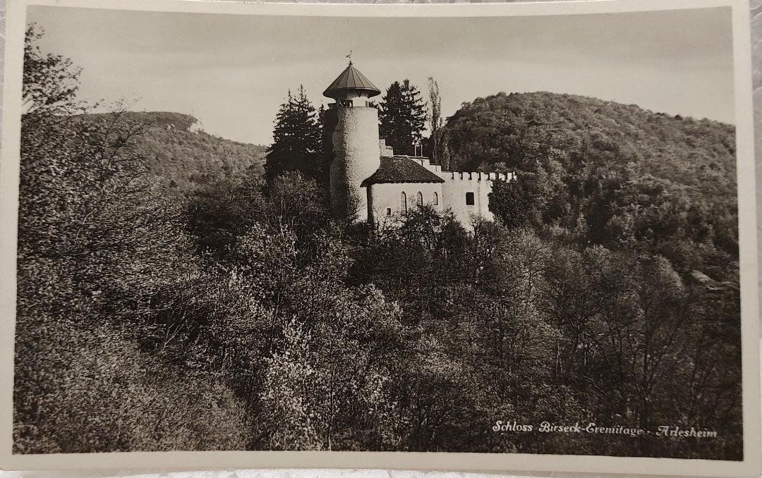 Cartoline postali: ARLESHEIM  -  Schloss  Birseck-Ermitage – Usato da Delémont venduto da Domdom1