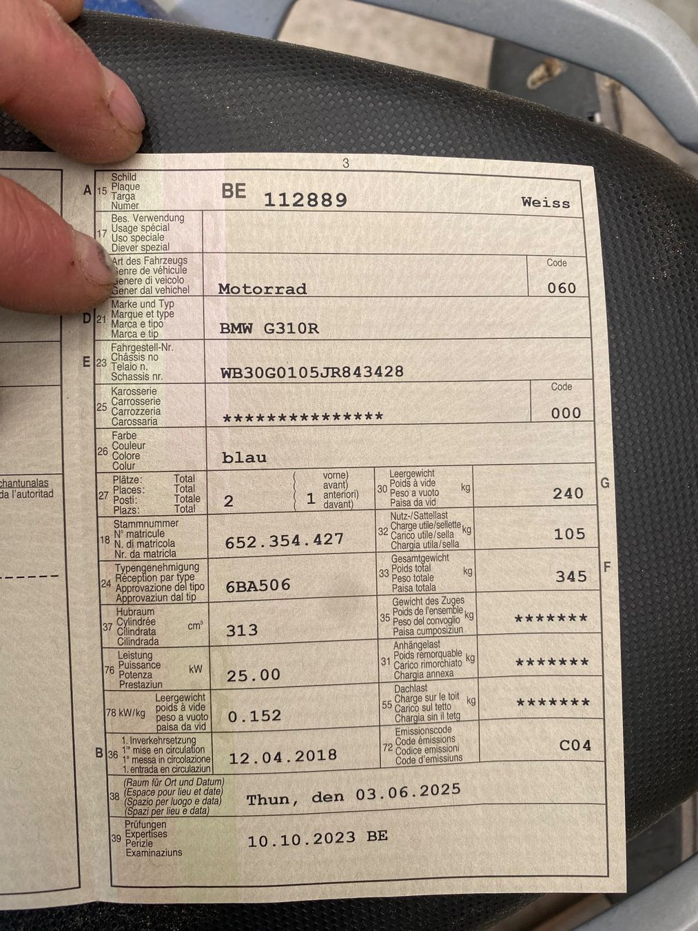 BMW Route: Bmw Töf – D'occasion à iseltwald par Simon-walthard 2