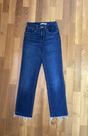 Levi's Jeans 724 High Rise Straight Blau Grösse 25