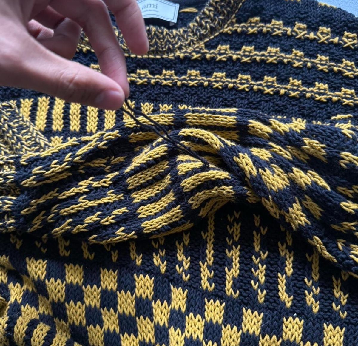 Maglioni & Felpe: Ami Paris knitted sweater SS 2019 y2k – Usato da Genève venduto da rem_q9k9 4