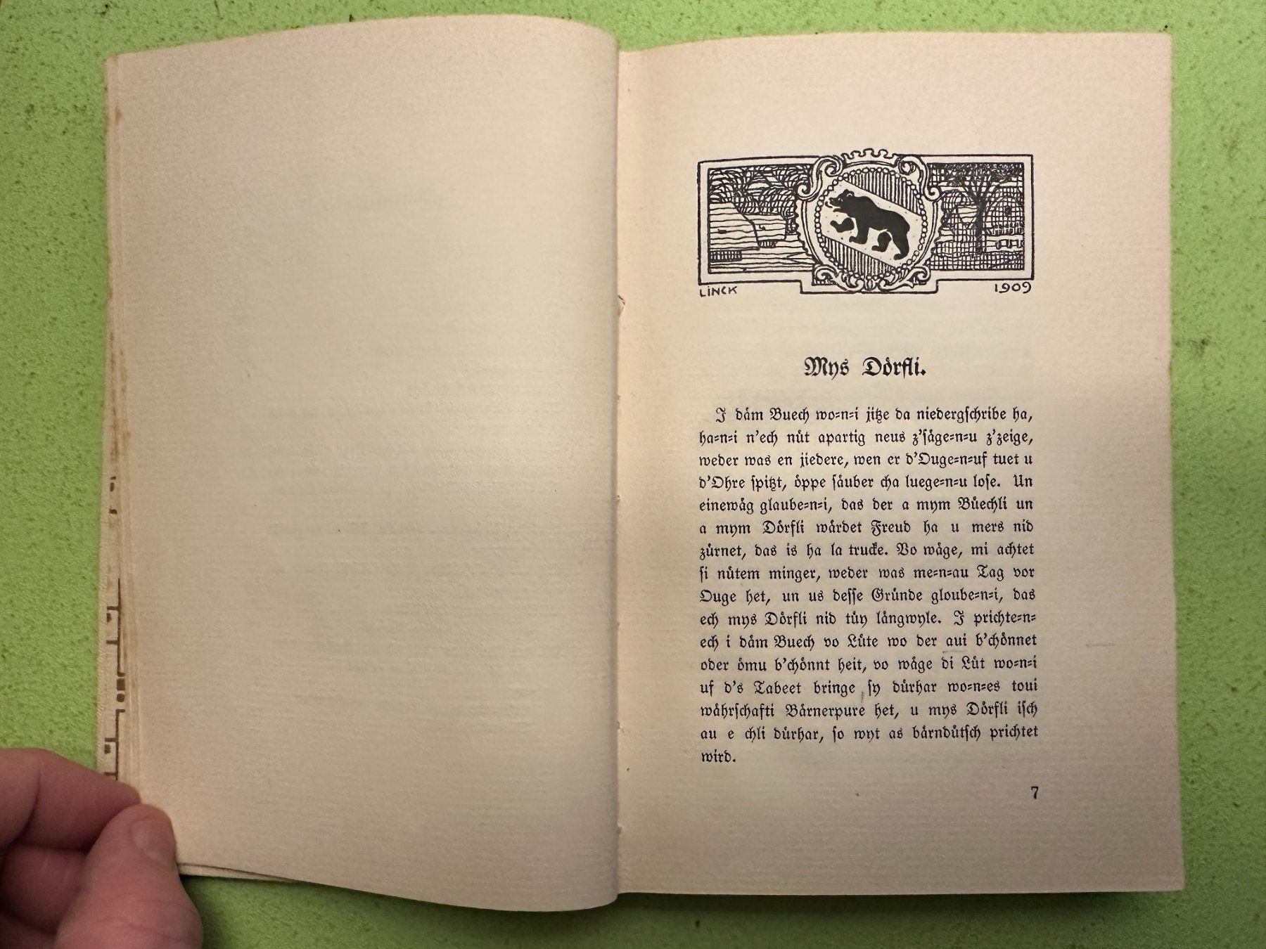 Libri: C. A. Loosli: Mys Dörfli. – Usato da Zürich venduto da allp 3