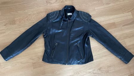 Leder-Jacke Bykerstyle Damen Grösse 38 (40)