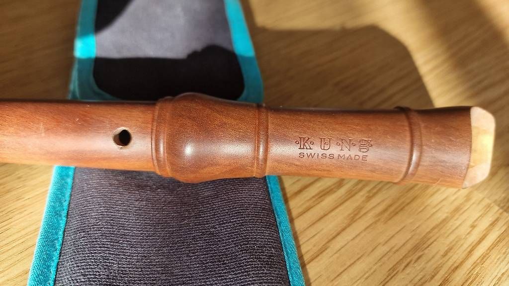 Strumenti musicali: Küng Studio Sopran Blockflöte aus Kirschbaum..? – Usato da Nussbaumen AG venduto da scrafafa 1