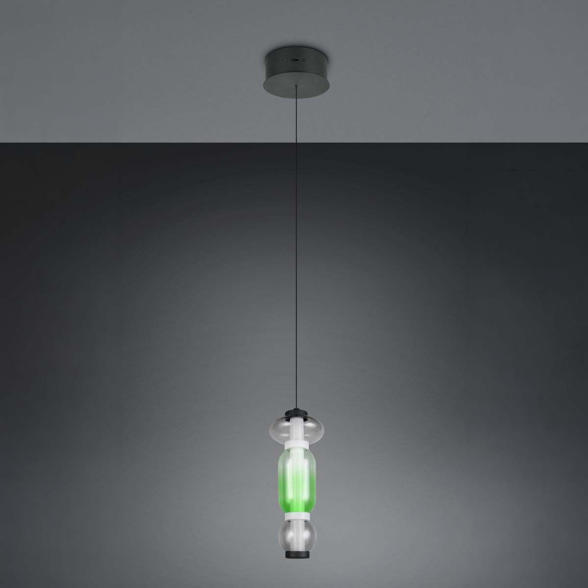 Lampadari & plafoniere: LED Pendelleuchte, Glas, CCT, 16 cm Ø – Nuovo (secondo la descrizione) da Kreuzlingen venduto da Smart-Light 6