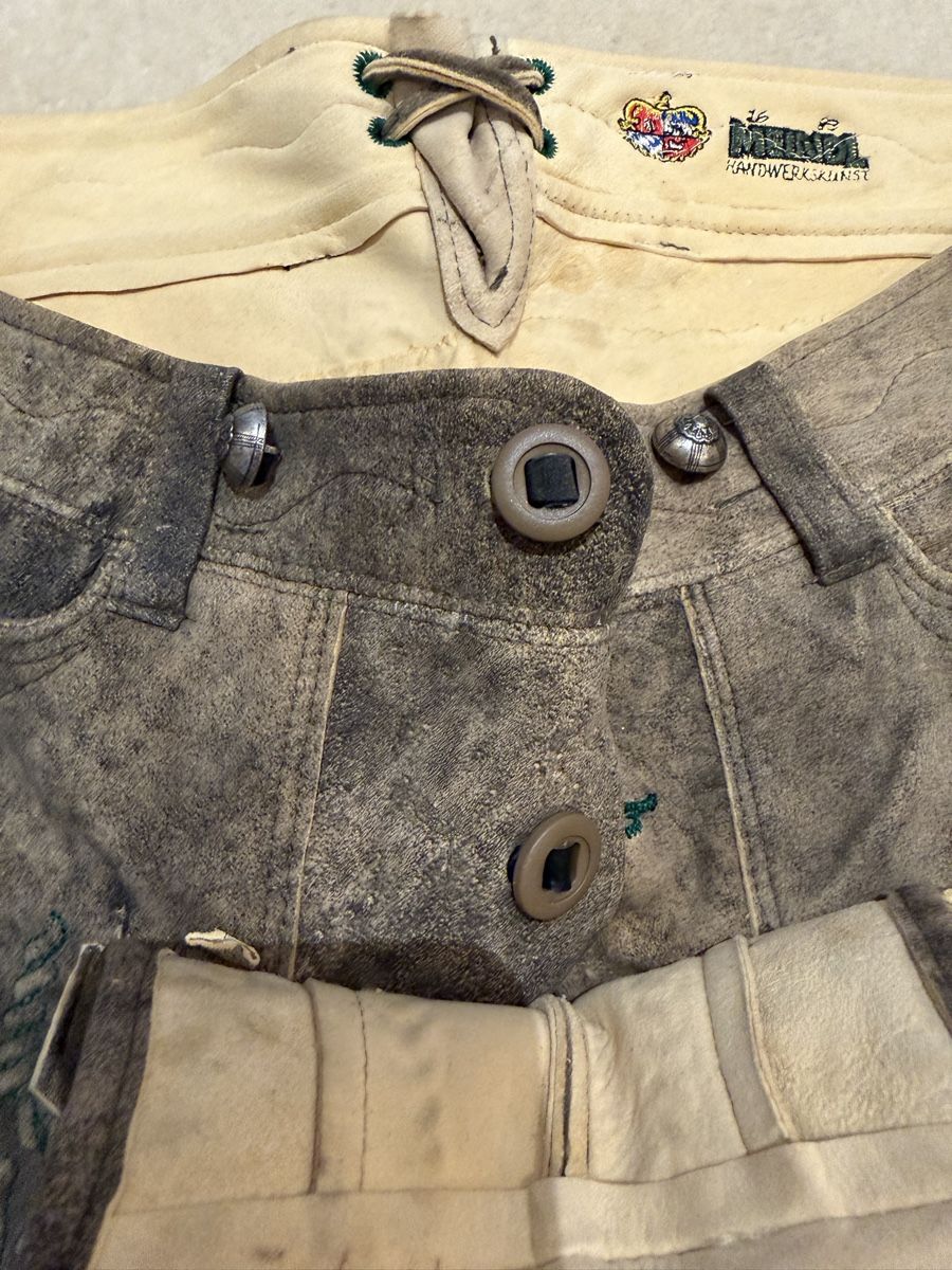 Meindl Pantaloni: Damen Meindl Hirschlederhose Gr. 40 – Usato da Kilchberg ZH venduto da Lisavivienne 3