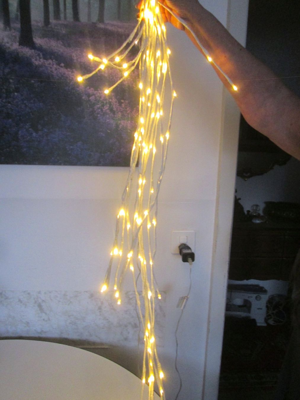 Lichterketten & Leisten: Hängende Lichterkette mit 140 LEDs – Gebraucht aus Sementina von babucia