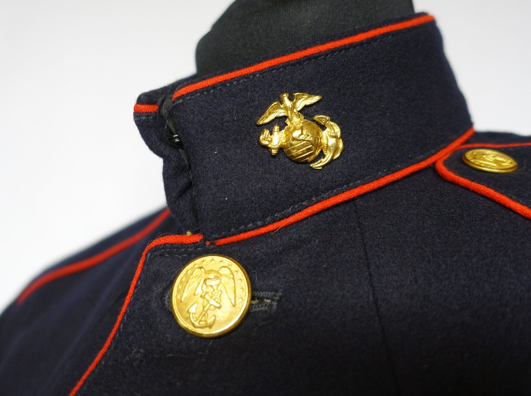 Uniformi: US Marine Corps Uniform Jacke Hose Gürtel Sergeant – Usato da Kappelen venduto da Marmoe 5