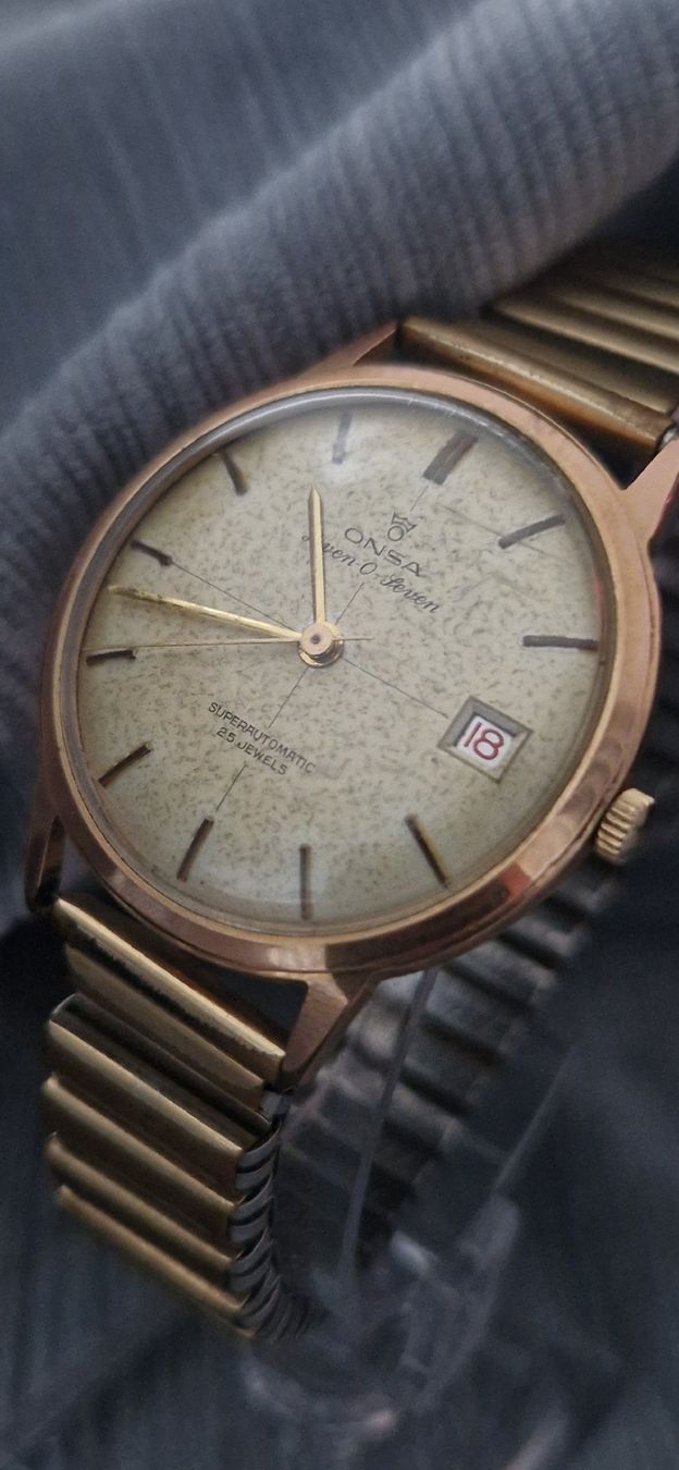 Orologi: Onsa  Seven - O - Seven Superautomatic Herrenuhr  – Usato da Reiden venduto da Flohmarkt-77 2
